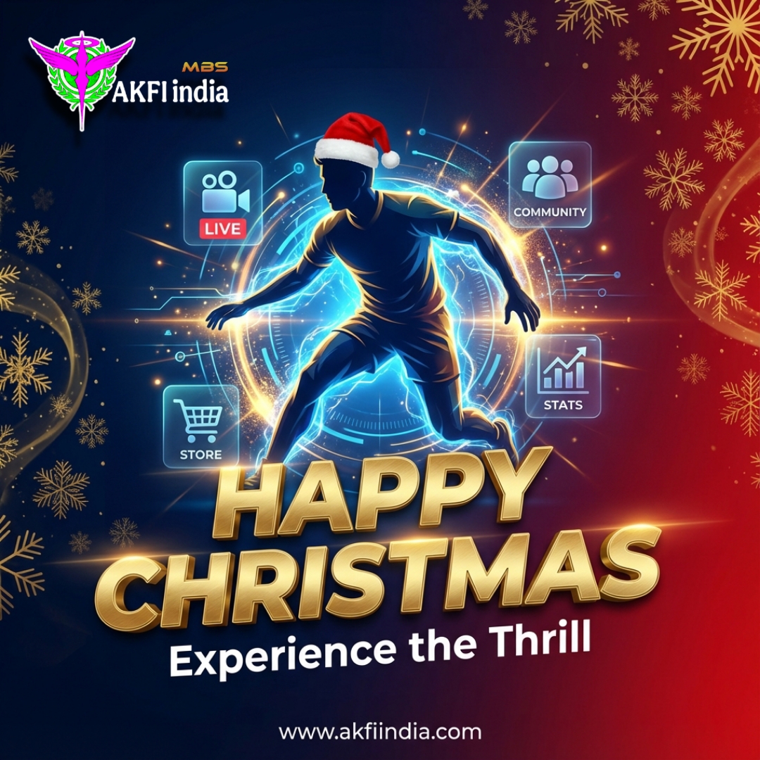 🎄 Merry Christmas from the AKFI India Team! ✨